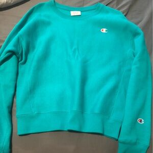 Teal Champion Sweatshirt